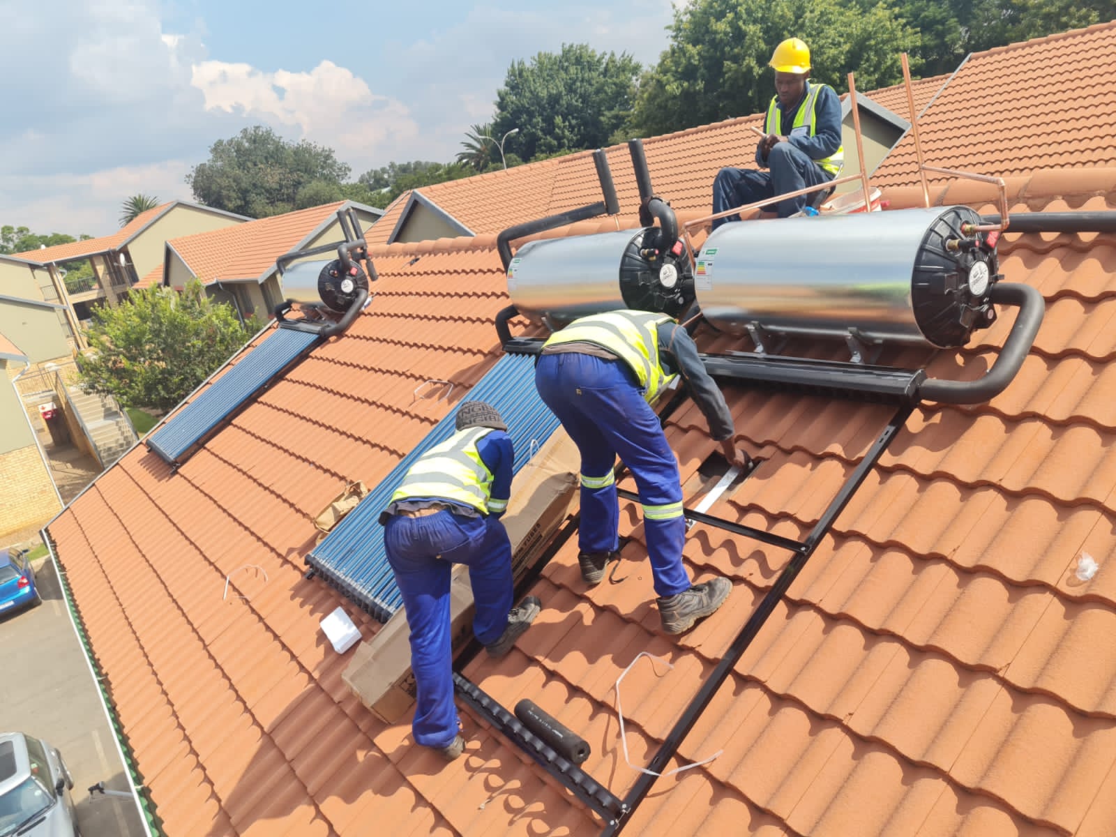 Solar Geyser Installation